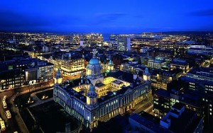The city of Belfast